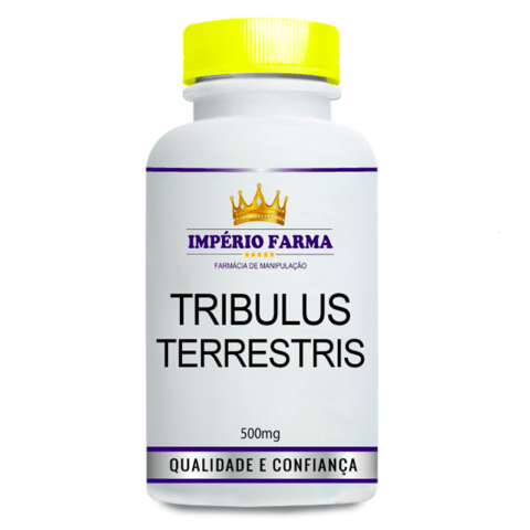 Pote Tribullus Terrestris 500mg 120 cápsulas