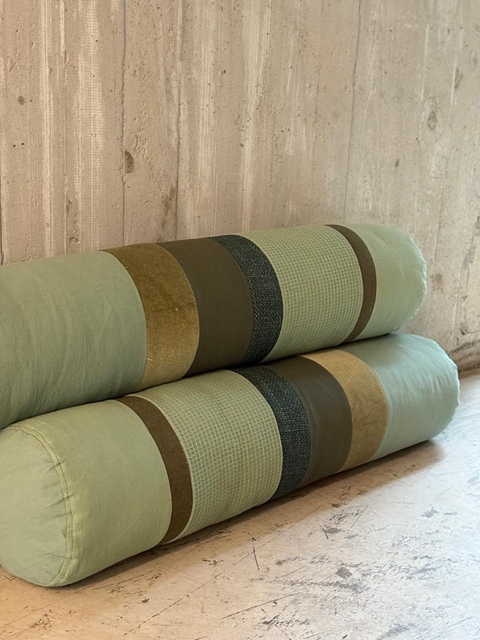 Cilindro Verde Patchwork