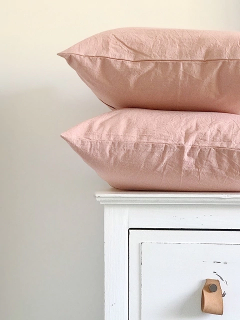 Almohadón Liso 50x50 Rosa Viejo