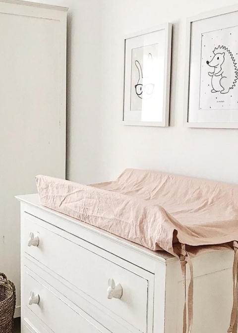 Cambiador antivuelco con funda - comprar online