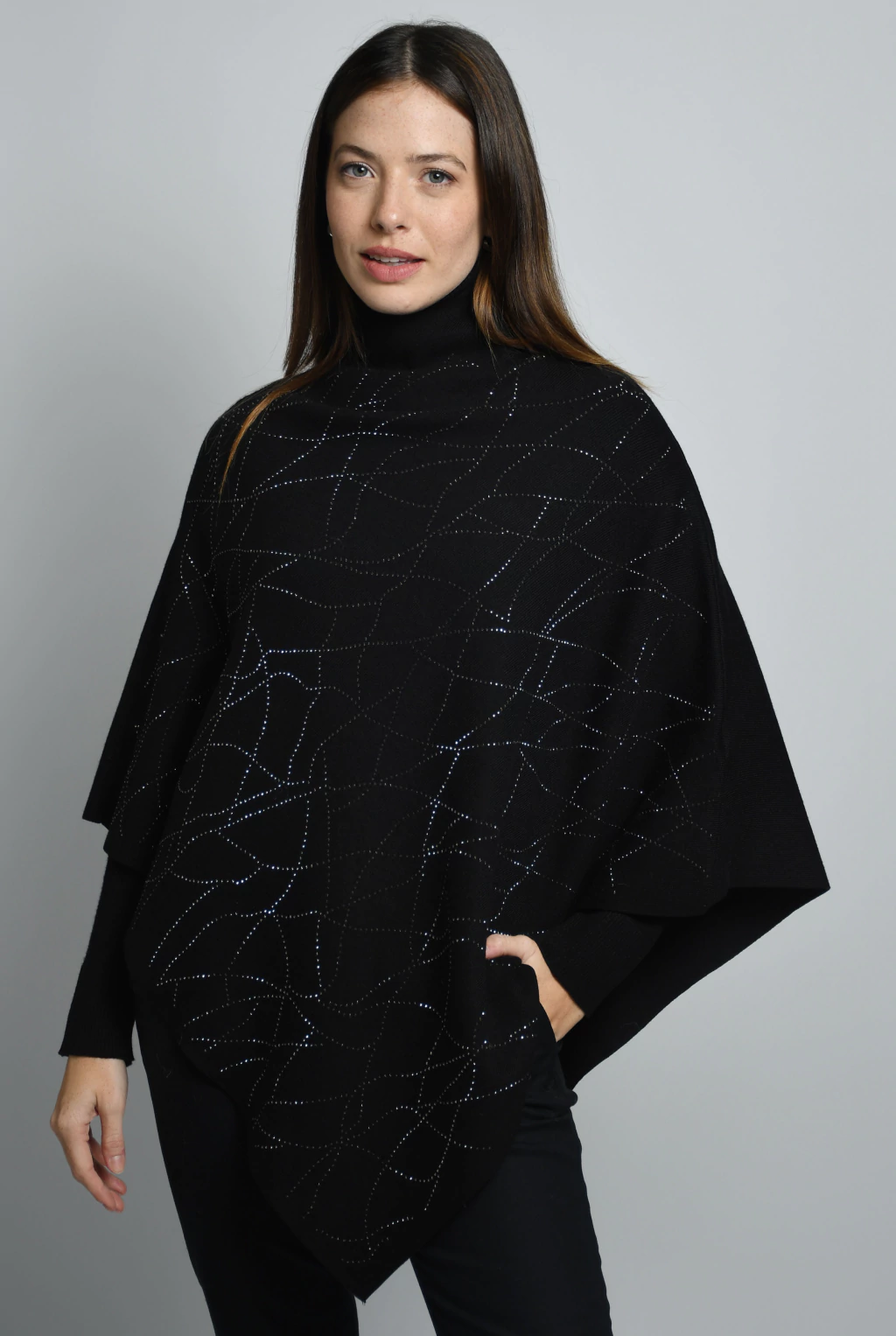 Poncho Soleil Negro