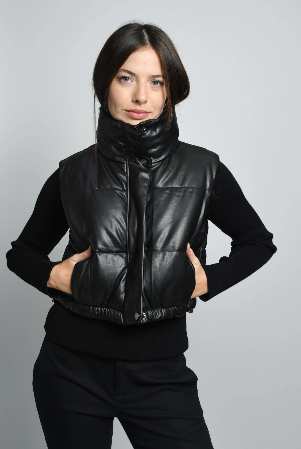 Chaleco Eco Cuero Lara