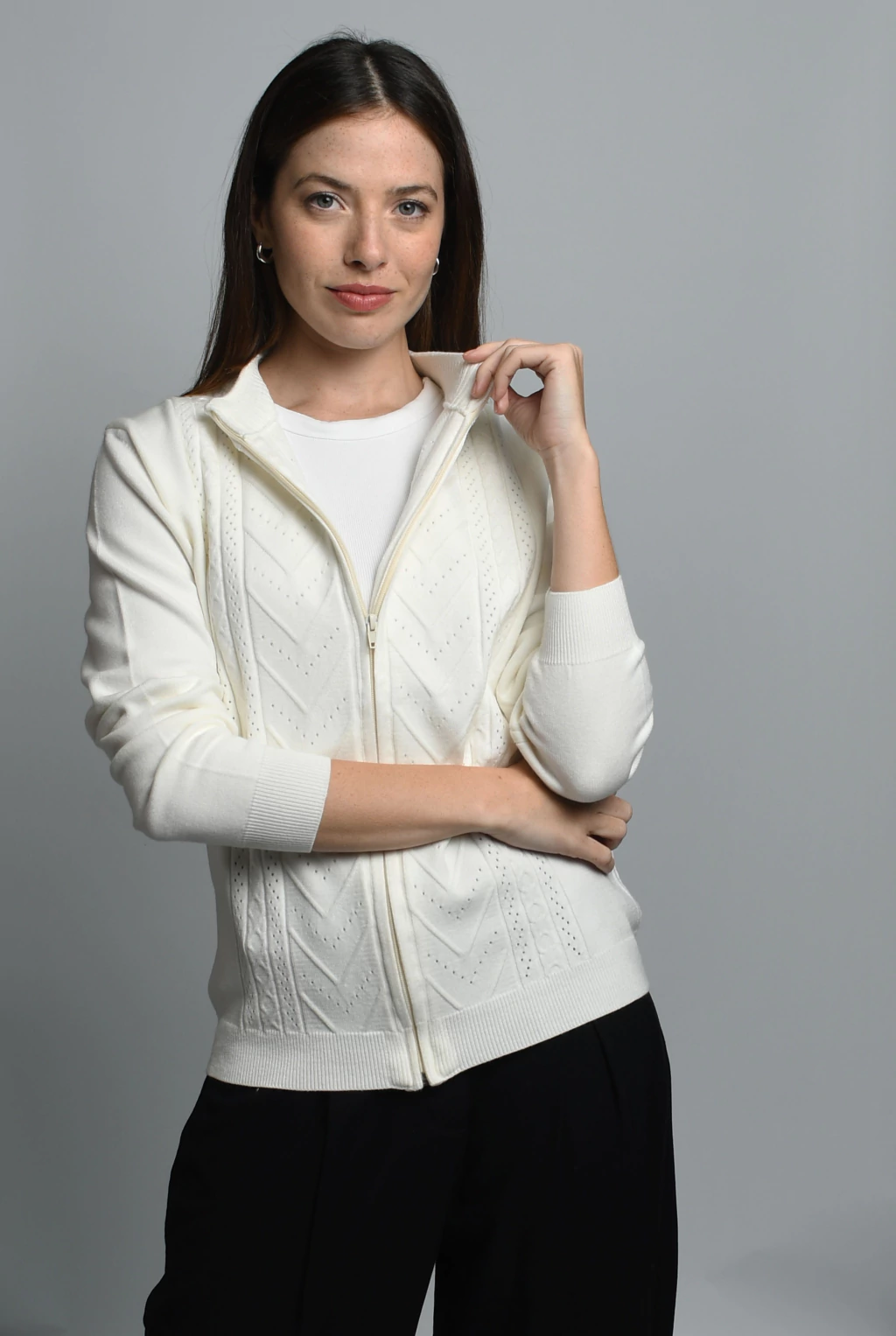 Campera Nórdica Blanca