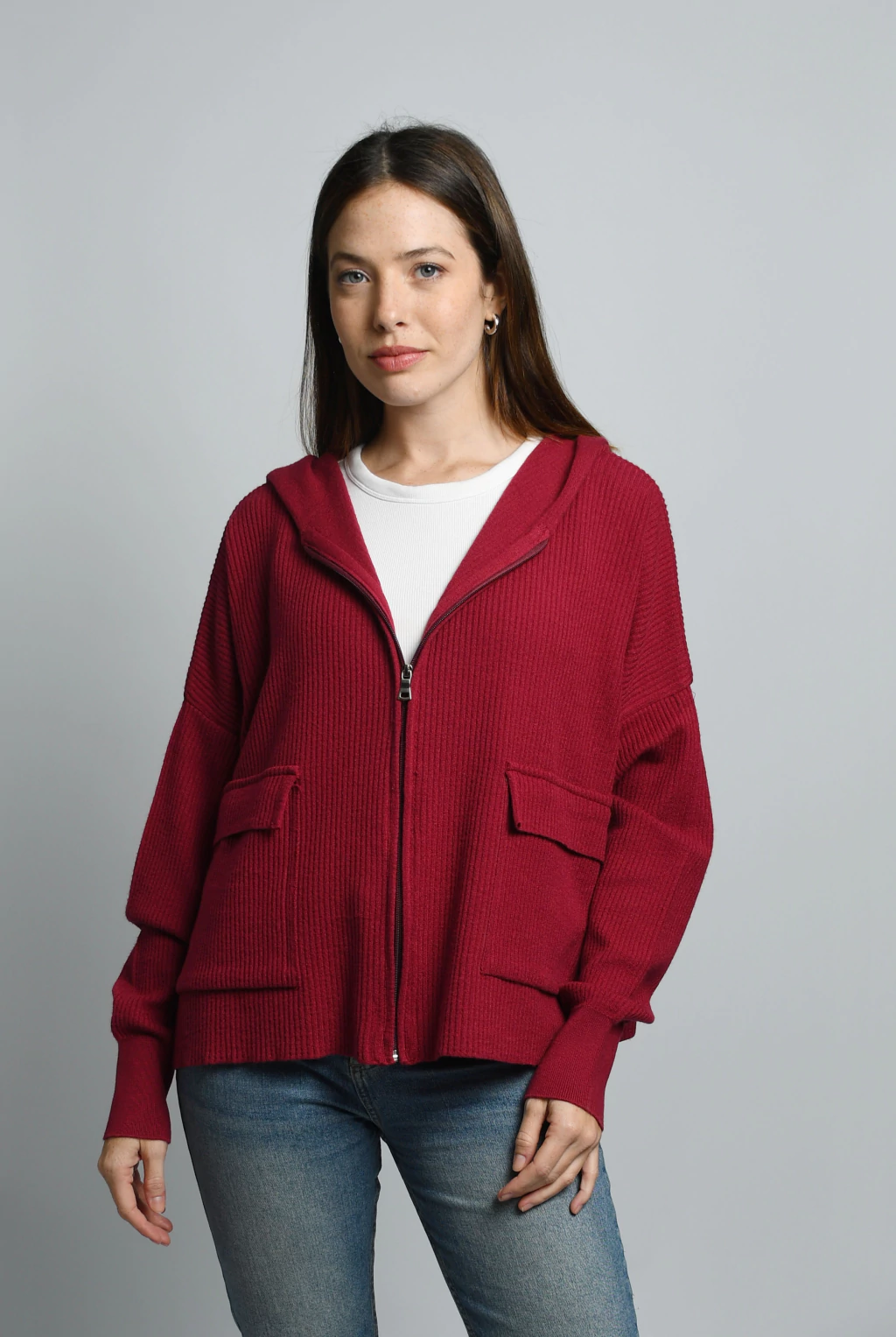 Campera Briana Bordó