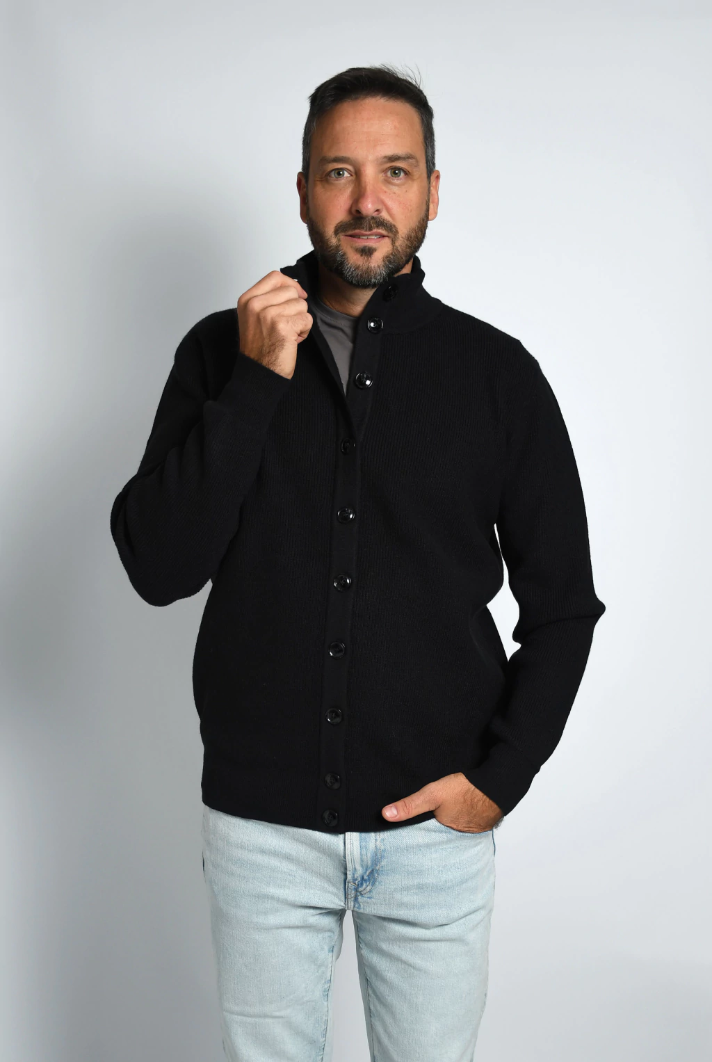 Cárdigan Donald Negro
