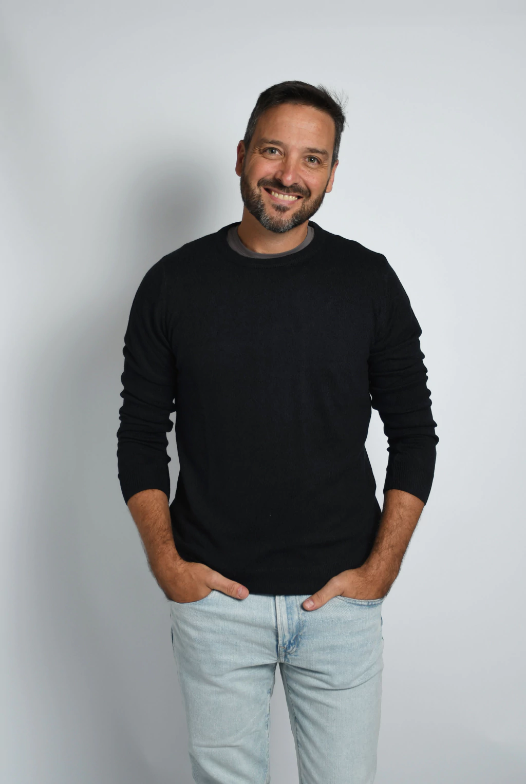 Sweater Algodón Negro