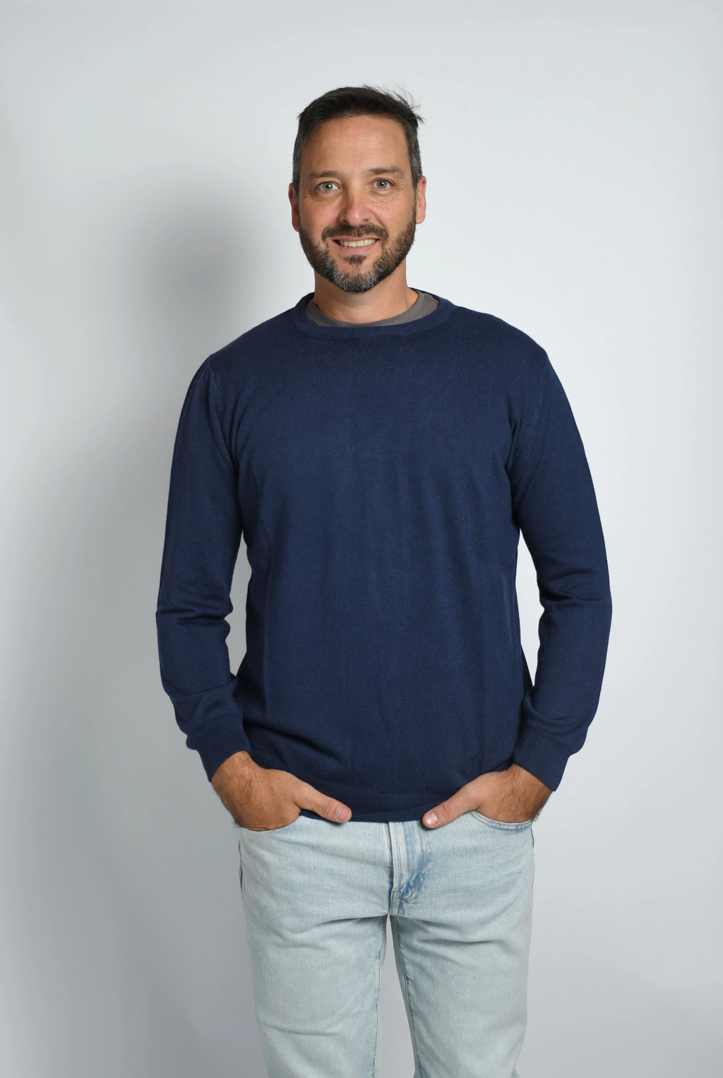 Sweater Algodón Azul