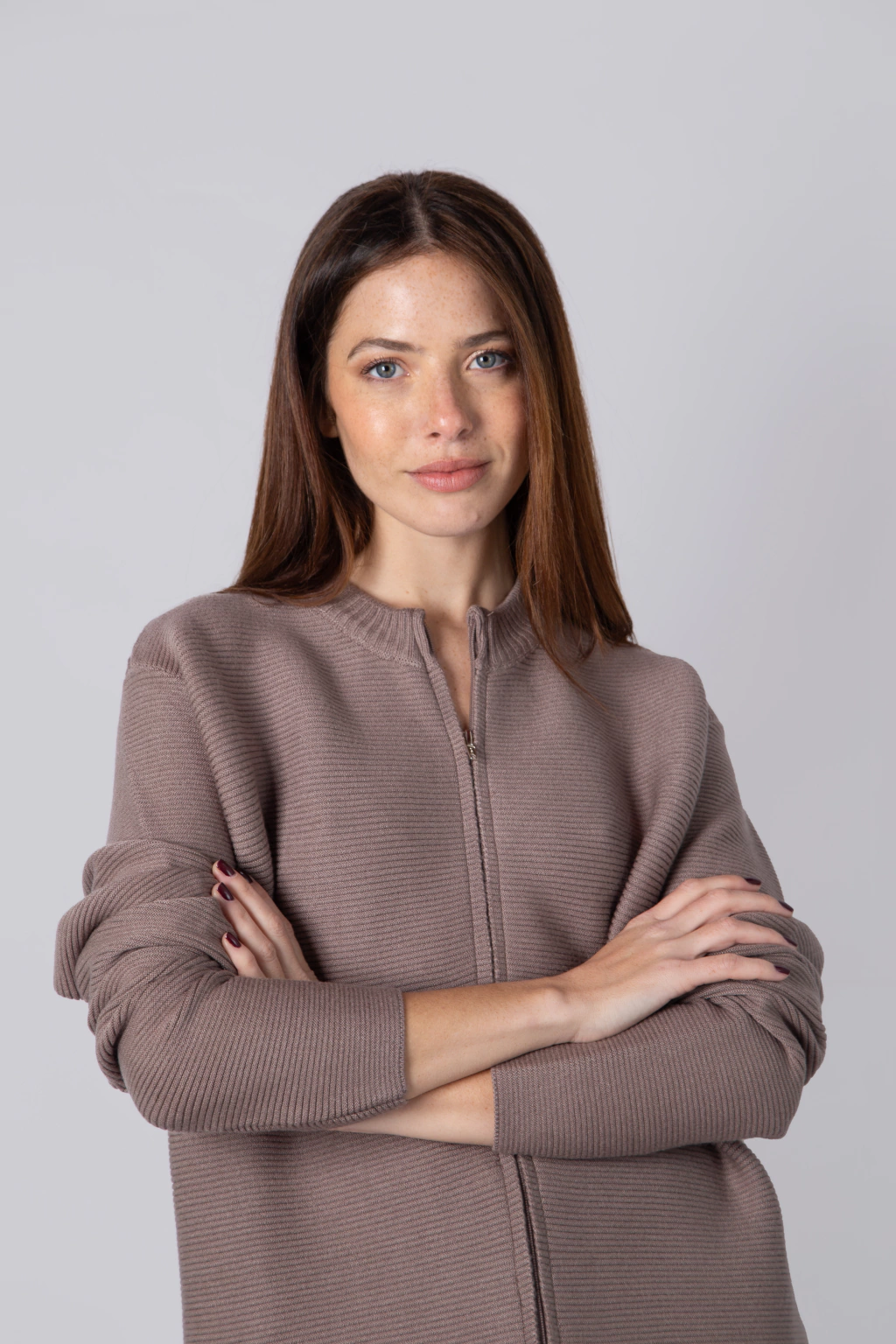 Campera Bianca Marrón