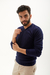 Sweater Fabrizio Azul Marino - Sweaters Romano