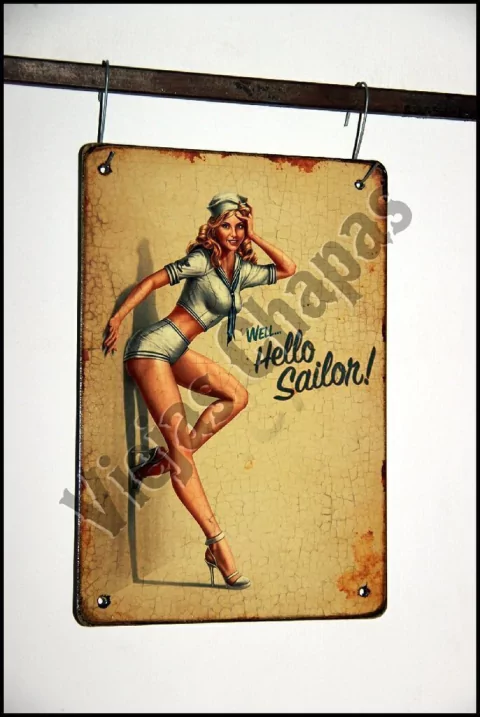 DR-052 hey sailor pin up - comprar online