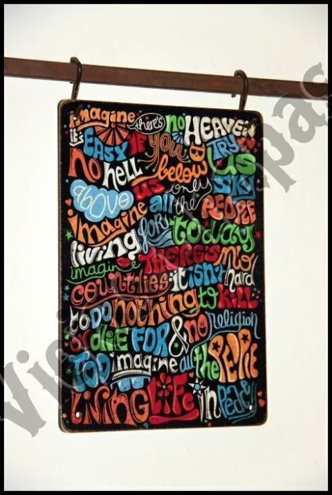 FR-062 Imagine letra colores - comprar online