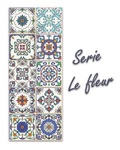 Azulejos Autoadhesivos - Serie Le Fleur