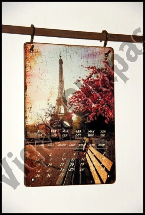 ZR-031 Paris banco calendario - comprar online