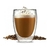 Taza Latte Doble Vidrio 350cc