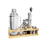 Set Coctelería Profesional Acero Inox 9 Piezas Base Madera
