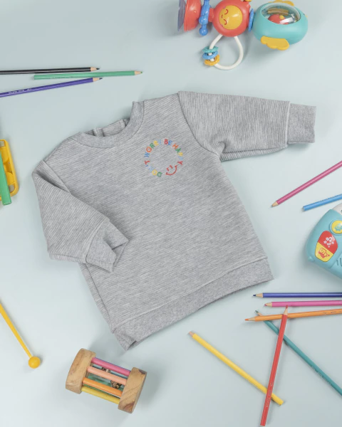 Buzo DON´T WORRY - GRIS - comprar online