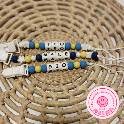 Portachupete Mordillo Personalizado BPA FREE BOQUITA