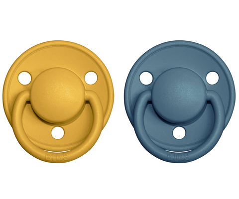Chupete Bibs De Lux Mustard / Petrol