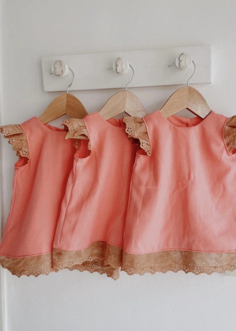 VESTIDO DIANA SALMONE