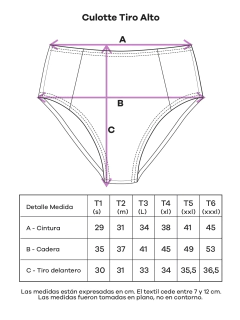 Culotte con recortes Previaje Terracotta en internet