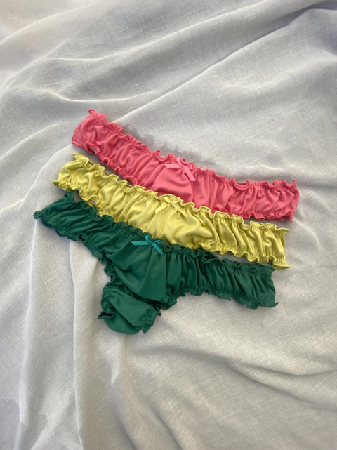 Colaless Repollito de Algodón Flor