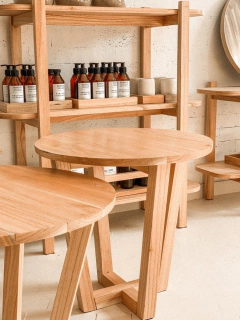 COMBO AGLAURA + MESA CAFÉ - Elhecho Urbano