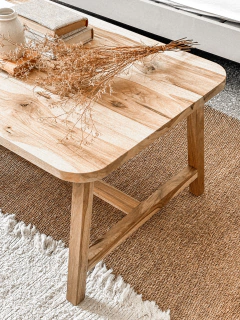 MESA SLOW PETIRIBÍ MACIZA 1.10M X 0.60M - tienda online