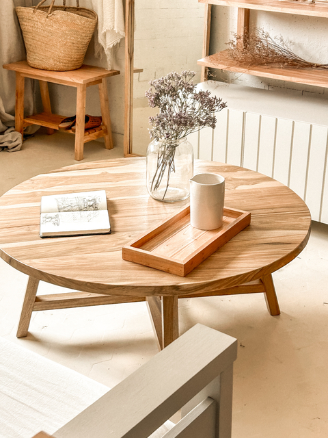 MESA DELFOS MACIZA 1M DIAM X 0,42M ALTURA