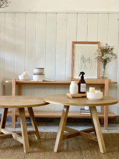 COMBO MESA DELFOS 70CM Y 60CM - Elhecho Urbano