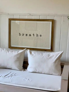 CUADRO BREATHE XL BORDADO 60CM X 90CM en internet