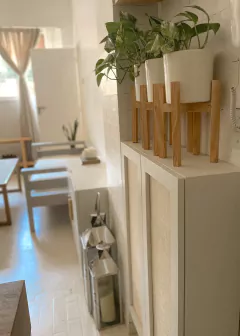 RECIBIDOR INDICO RAFIA NATURAL - comprar online