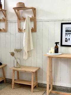 BANCO NÓRDICO 60CMX 30CMX 45CM (h)