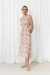 Vestido Peony Wine on internet