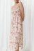 Vestido Peony Wine on internet