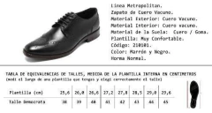 Imagen de ZAPATO DEMOCRATA ORION (210101)