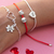 Pulsera corazón/es con grabado personalizado en internet