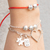 Pulsera minimal con pelotita/s con nombre personalizado - tienda online