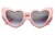 Óculos Heartbreak Rosa