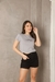 Baby Tee Chains Gris - florlazzari