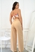 Pantalon Sastrero Allegra Tostado - comprar online