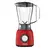 LICUADORA DE MESA VASO PLASTICO 1.5 LTS 5 VELOC. 600W ROJA PEABODY LN610R