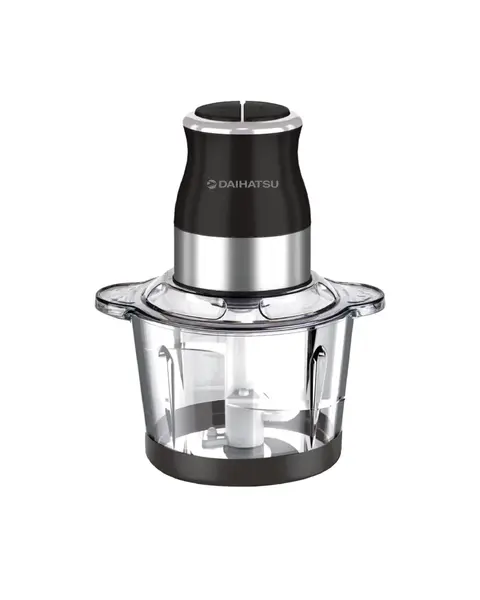PROCESADORA DE ALIMENTOS BOWL VIDRIO 500W 2 LTS NEGRA DAIHATSU PR500BU