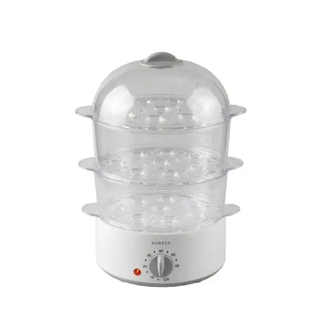VAPORIERA ELECTRICA 3 NIVELES 6 LTS 900W SALUTARE RANSER ST208E