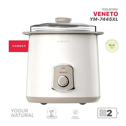 YOGURTERA 2 LTS 18 WATTS VENETO RANSER YM7445XL