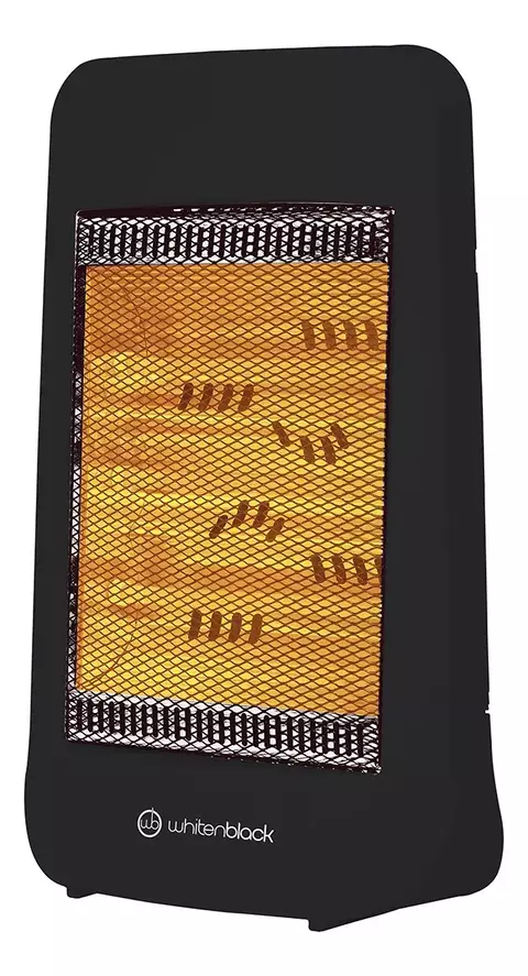 CALEFACTOR INFRARROJO 1400W WHITENBLACK CIWB05