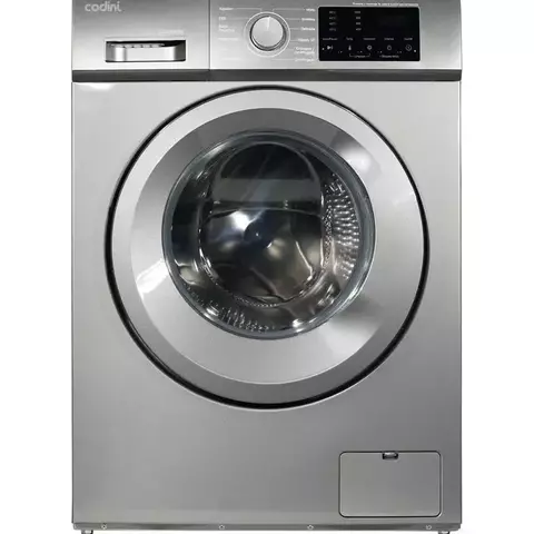 LAVARROPAS AUTOMATICO CODINI 6 KG GRIS INVERTER 1000 RPM ECOWASCH 6010GI - comprar online