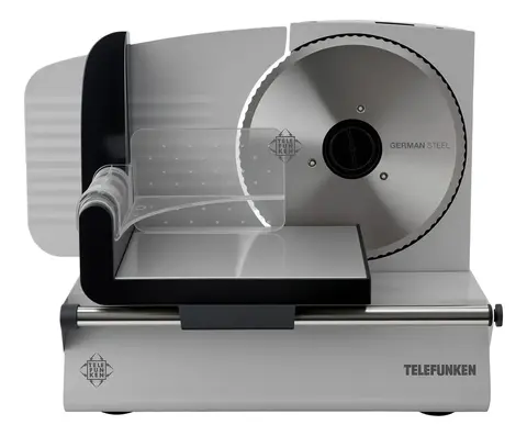 CORTADORA DE FIAMBRE 200W CUCHILLA 19 CM TELEFUNKEN PROSLICE