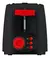 TOSTADORA ELECTRICA 2 PANES NEGRA Y ROJA 900W TELEFUNKEN EASYTOAST 4500 en internet