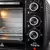 HORNO ELECTRICO NEGRO 45 LTS 1800W TURENA HC45 - MIL