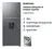 HELADERA CON FREEZER Y DISPENSER ACERO 384 LTS INVERTER SAMSUNG RT38CG6720